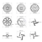 Grinder Disc Mincer Plate with Hole Professional Replacement Part