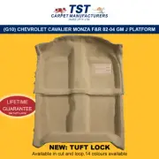 MOULDED CAR CARPET FITS (G10) CHEVROLET CAVALIER MONZA F&R 82-04 GM J PLATFORM