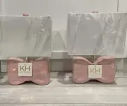 Karma Home Pink Bow Lamp Set