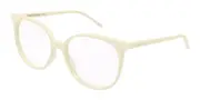 Saint Laurent SL 39 008 Men's Glasses White Size 54 - Private Health Rebate - Blue Light Block Available