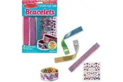 Melissa & Doug Design Your Bracelets Sparkle Gem Glitter Stickers Fun Craft DIY
