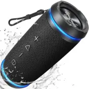 36W Portable Speakers Bluetooth Wireless, IPX6 Waterproof Bluetooth Speaker L...