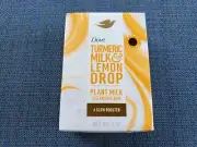 Dove Turmeric Milk & Lemon drop (Plant Milk Cleansing Bar)