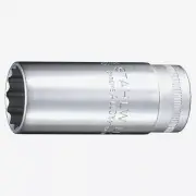 Stahlwille 46 Extra Deep Socket, 3/8" Drive, 12 Point, 14 mm