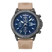 Timberland Mens Analog Watch With Multi Functions With Leather Band TDWGF9002902