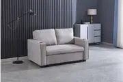 Miles 2 Seater Sofa Bed - Beige