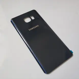 三星 Galaxy Note5 背面電池蓋 3D 玻璃外殼蓋, 用於三星 note 5 門後殼更換 + 徽標