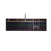 RAPOO V500 Pro Backlit Mechanical Gaming Keyboard Blue Switch - Spill Resistant, Metal Cover, Ideal for Entry Level Gamers