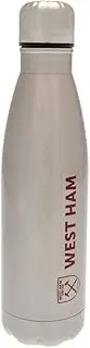 West Ham United FC Thermal Flask (UK Size: One Size) (Silver)