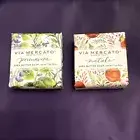 Via Mercato Shea Butter Soap 50g Each Summer Mint Tea/Snow Flower