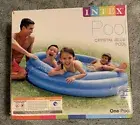 Kiddie Pool Small Pool intex crystal blue inflatable pool 58 x 13 Ages 2+