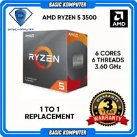 在飛比找蝦皮購物優惠-Amd RYZEN 5 3500 3.6 GHz CPU 盒