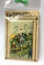 Light Switch Plate Switchplate Cover Vincent Van Gogh Houses And Figure Deco