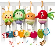 TUMAMA Baby Soft Potted Plant Hanging Stroller Toys Crib Car Seat Toys,Infant...