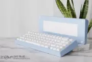 Meletrix Zoom65 EE | Sky Blue Case | E- White Knob / Weight | Unassembled | NEW