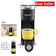 Manual Single Serve Espresso Maker - 6-12oz Brew Size, Ideal for Compact Living