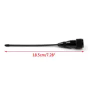 10W Uhf 400-470MHz Car Amateur Radio Rubber Short Antenna Pl259 Male Connector