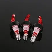 30ml Automatic Measured Bottle Pourer, Plastic Spirit Measure Pourer Drink Wine Dispenser for Pubs, Clubs, Home Bars (Red)