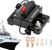 Breaker Switches | Car Audio and Amps Overload Protection Reset Fuse Inverter | Waterproof Automotive Protection Switches for Marine, Truck