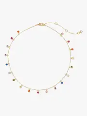 On The Dot Scatter Necklace