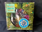 Vintage 10 Light Star Christmas Tree Topper Works New In Box