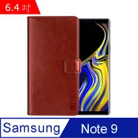 在飛比找PChome24h購物優惠-IN7 瘋馬紋 Samsung Note 9 (6.4吋) 