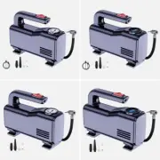 Tire Inflator for Car Bike Portable Tire Inflator Air Pumps with Flashlight