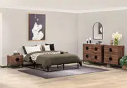 PATTON HIGH Double Bed