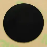 10 Black NFC Tag Stickers 25mm (1 inch) Round - 888 Bytes NTAG216