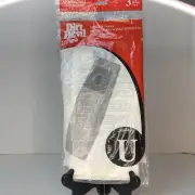 Dirt Devil Vacuum Bags 3pk Type U Swivel Glide Featherlite