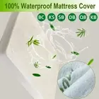 Waterproof Mattress Protector Topper Bamboo Fitted Cover KSB Double King Queen