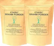 Etheric Brahmi Powder (Twin Pack) For Hair & Scalp Treatment (2X100 gm)