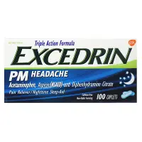 在飛比找iHerb優惠-[iHerb] Excedrin PM Headache，1