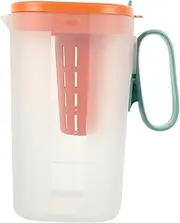 [UPKOCH] Cold Water Bottle Spout Pitcher Zero Water Pitcher Clear Pitcher Beverages Pitcher Serving Ice Dispenser Beverage Jar Bottles Drinking with Lid Glass Coffee Replace Clamshell Pp