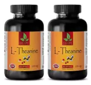 Beat Stress - L-THEANINE 200mg - Bcaa Ultimate Nutrition - 2 Bottles