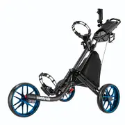 CaddyTek CaddyLite EZ-Fold Pro 3-Wheel Golf Buggy / Push Cart - Lime