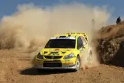 Per Gunnar Andersson (SWE) Suzuki WRC Rally Car 2008 Motor Racing Photo