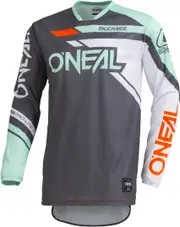 Oneal Hardwear Rizer Motocross Jersey, grey-green, Size S for Men Grey Green