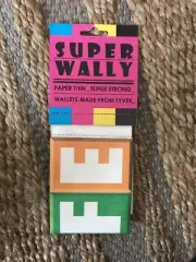 WALLET Tyvek Ollin Super Wally LIFE Game Paper Thin Strong Recyclable NEW