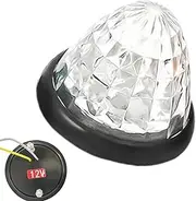 LED Trailer Lights,Outline Watermelon Side Marker - Truck Roof Mushroom Warning Signal Assemblies Stop Turn for Automotive Rv Car Bus Boat