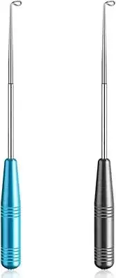 Fishing Hook Remover, 2 PCS Hook Extractor Accessories Tools (Blue & Black)