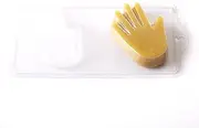 4 Cavity Hand Shape Soap/Bath Bomb Mould Mold A08