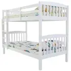 Kingston Slumber Kids Bunk Bed Frame With Modular Design That Can Convert To 2 S