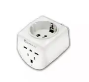 Sansai Universal Travel Power Plug Adapter UK USA EU Asia Sockets to AU NZ