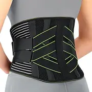 Back Brace for Lower Back Pain Relief for Women/Men with Lumbar Pad, Back Support Belt for Heavy Lifting, Sedentariness, Breathable Lumbar Support for Herniate