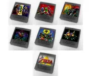 The Legend of Zelda N64 Collection - Custom GameCube Memory Card Stickers
