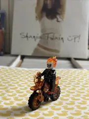 GHOST RIDER MOTORCYCLE CHAIN MARVEL SUPER HEROES LEGO MINI FIGURE nic cage