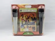Lips Wireless Microphones Bundle Pack Microsoft Xbox 360 AUS PAL NEW SEALED