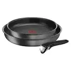 NEW Tefal Ingenio Titanium Fusion Induction Frypan Set 3pc
