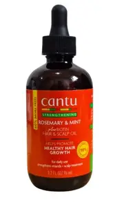 Cantu Strengthening Biotin-Infused Hair & Scalp Oil with Rosemary and Mint 95mL(3.2oz)